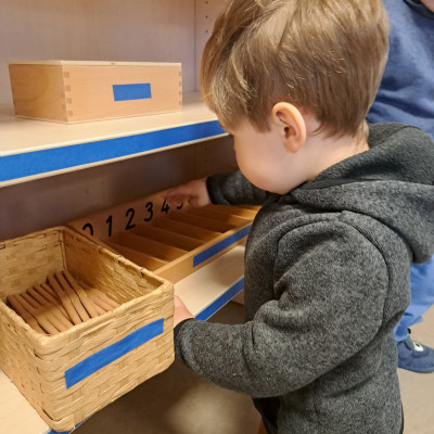 Besuch im Kinderhaus Erich-Zeigner-Allee.